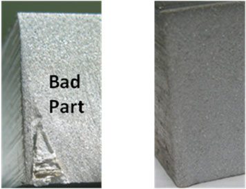 Reducing waterjet lead-in and lead-out witness marks